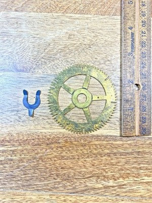 Sessions Clock Movement Count Wheel (See Pics To ID Movement) (KD3257)