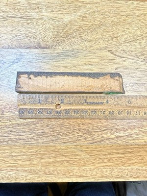 Old Wood Clock Trim Piece (4 3/4 X 15/16 Inches) (KD3182)