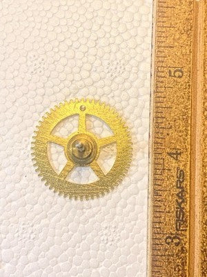 Unmarked Plymouth Clock Strike Side 5th Wheel (See Pics To ID Movement) (KD4493)
