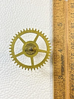 Sessions Clock Movement Time Side 3rd Wheel (See Pics To ID Movement) (KD3249)