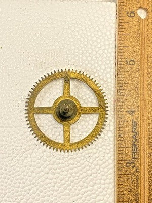Ingraham (Stamped Oct 78 / Nov 79) Clock Strike Side 4th Wheel    (KD3188)