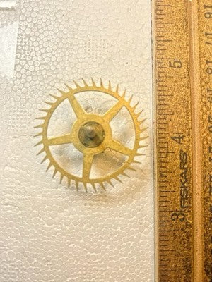 Seth Thomas 89K Clock Escape Wheel - Vintage Clock Parts KD3480