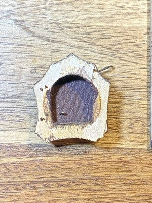 Cuckoo Clock Door And Surround- Vintage Clock Parts KD4152
