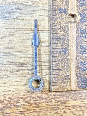 Clock Hour Hand 46mm Long (Arbor Is 5.3mm Dia.) - Vintage Clock Parts KD3283