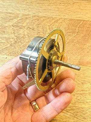 Sessions Chime Clock Strike Side Main Wheel - Vintage Clock Parts KD3407