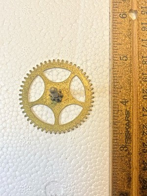 Gilbert Clock (Steel Plates) Strike Side Side 2nd Wheel (See Pics to ID) KD4441
