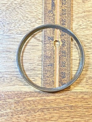 Vintage Clock Dial Trim Ring 62.0mm Outer Diameter 57.5mm Inner Dia.    (KD4295)