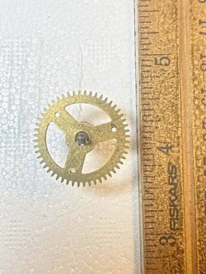 Made In Korea Clock Movement Strike Side 5th Wheel - Vintage Clock Parts KD3448