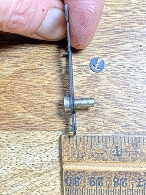 Ingersoll Clock Movement  Rack (See Pics To ID Movement) (KD3053)