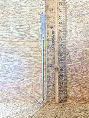 4 3/4 Inch Long Clock Pendulum Rod and Spring (KD2761)