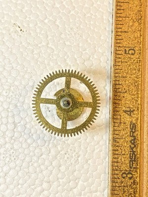 GM Angem Cuckoo Clock Movement Strike Side 2nd Wheel  (KD4063)