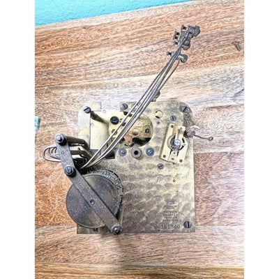 Old Herschede Clock Movement Spring Assembly (See Pics To ID Movement) (K7911)