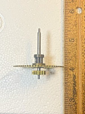 New Haven Wall Clock Movement Strike Side 2nd Wheel (See Pics To ID Mvmt) KD4516