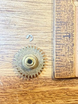 FHS Hermle 340-020 Clock  Small Transmission Wheel - Vintage Clock Parts KD4537
