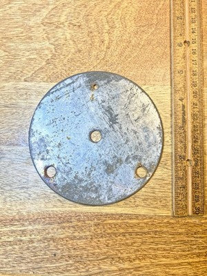 Sessions 8 Day Clock Movement Dial Pan (4 3/4 inch Dia.)     (KD4569)