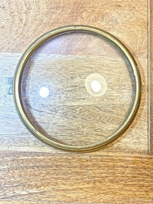 Clock Bezel W/ Convex Glass (5.77 Inch Dia, 5.16 Inch Inner Dia)    KD4108