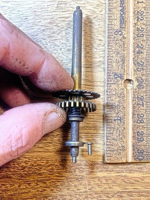 Ingraham (Stamped 10/29) Clock Hands Post - Vintage Clock Parts KD3430