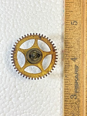 Gilbert Clock Movement (Stamped 23) Time Side 4th Wheel (KD2765)