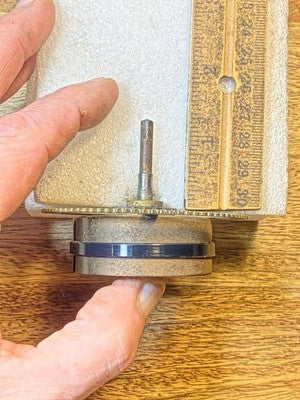Old Sessions Clock Movement Strike Side  Main Wheel (See Pics to ID Mvmt)(KD4588