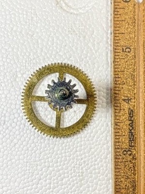 Herschede Clock Movement (PL 78) Chime Side 2nd Wheel - Vintage Clock KD3349