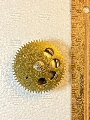 Hermle 451-050 Clock Strike Side Main Wheel - Vintage Clock Parts   (KD3597)