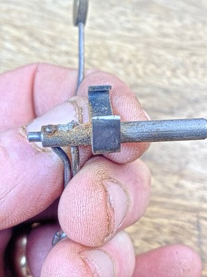 Ubusual Clock Movement Hammer And Verge (See Description For Specs) (KD2623)