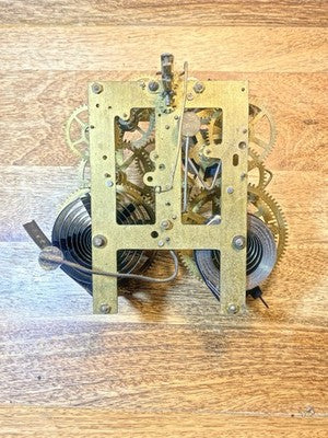 Old Sessions Clock Movement Hands Post (See Pics to ID Mvmt) (KD4584)