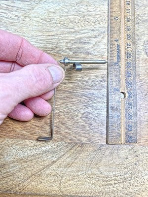 Ingersoll (Stamped Foriegn) Clock Movement  Verge (See Pics To ID Mvmt) (KD3050)