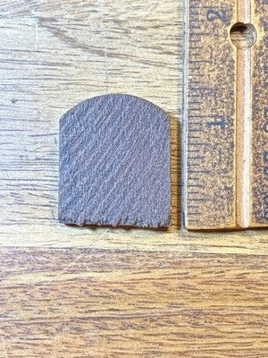 Cuckoo Clock Door (30.3mm X 25.7mm)- Vintage Clock Parts KD4110