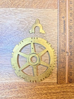 Seth Thomas 89K Clock Count Wheel - Vintage Clock Parts KD3486