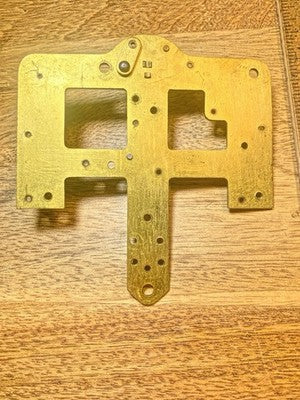 Seth Thomas 89K Clock Top Back Plate - Vintage Clock Parts KD3492