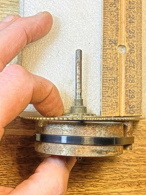 Ingraham (Stamped Oct 78) Clock Movement Time Side Main Wheel  (KD4289)
