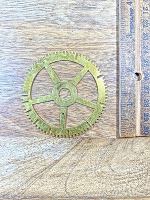 Clock Movement Count Wheel  (65.5mm Dia, 9.2mm Inner Dia)   (KD3064)