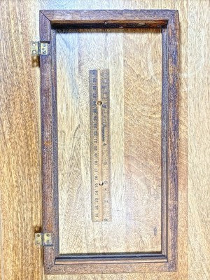 Wooden Clock Door Frame (No Glass) (13 1/4 X 6 7/8 Inches) (LL5347)