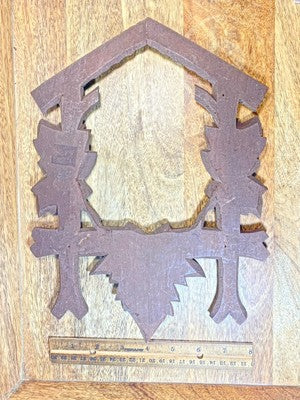 Cuckoo Clock  Surround (9 1/8 X 12 1/4 Inches) (LL5308)