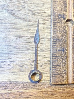Clock Hour Hand 1 7/8 Inches Long (Arbor Dia 5.9mm)           (KD4489)