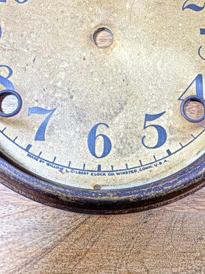 Gilbert Clock Dial (5.83 Inch Dia) W/ Bezel (No Glass) (KD2780)
