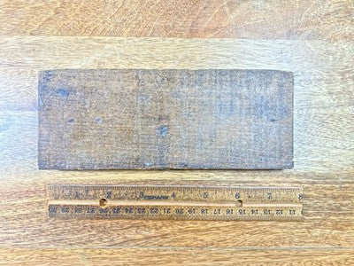 Clock Wooden Bottom Piece (7 3/4 X  3 1/16 Inches)   (KD3080)