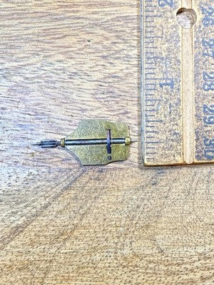 P. Japy (Stamped 1878) Clock Movement Strike Side Fly Wheel (KD3026)