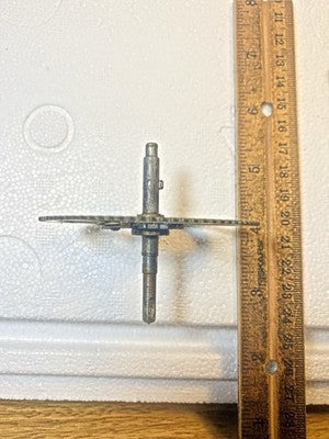 Old Sessions Clock Movement Time Side Main Wheel (See Pics to ID Mvmt) (KD4581)