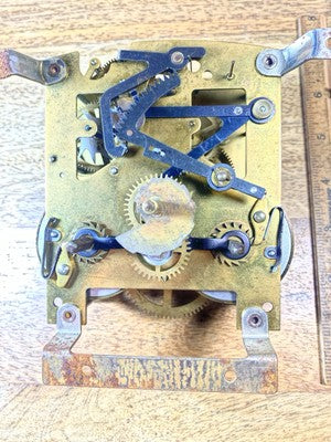 Enfield Clock Movement Rack (See Pics To ID Mvmt) (KD2872)