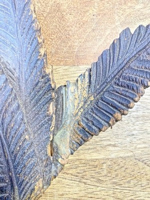 Carved Wood Clock Trim Piece- Vintage Clock Parts LL5371