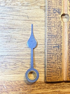Clock Hour Hand 1 5/8 Inches Long (Arbor Dia 5.0mm)           (KD4560)