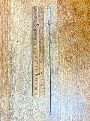 9 1/2 Inch Long Clock Pendulum Rod and Spring (KD2646)