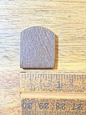 Cuckoo Clock Door ( 1  X 13/16 Inches)- Vintage Clock Parts KD4066