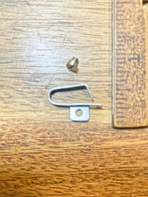 Perivale Clock Movement Hammers Lift Lever Spring - Vintage Clock Parts KD3707