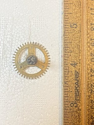 Made In Korea Clock Movement Strike Side 4th Wheel - Vintage Clock Parts KD3449