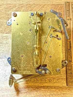 Old Rusty Herschede Clock Minute Hand (See Pics To ID Mvmt))  (KD4199)