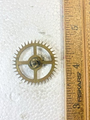DRGM Clock Movement Escape Wheel (See Pics To ID Movement)   (KD2638)