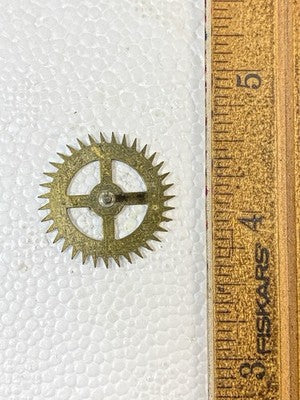 Cuckoo Clock  MFG Co Escape Wheel - Vintage Clock Parts KD3374